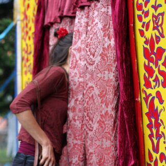 elena burani tendone circo entrata manifesto